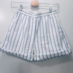 Aritzia_Wilfred Free_Breeze Stripe Boxer Shorts 7”_new without tags